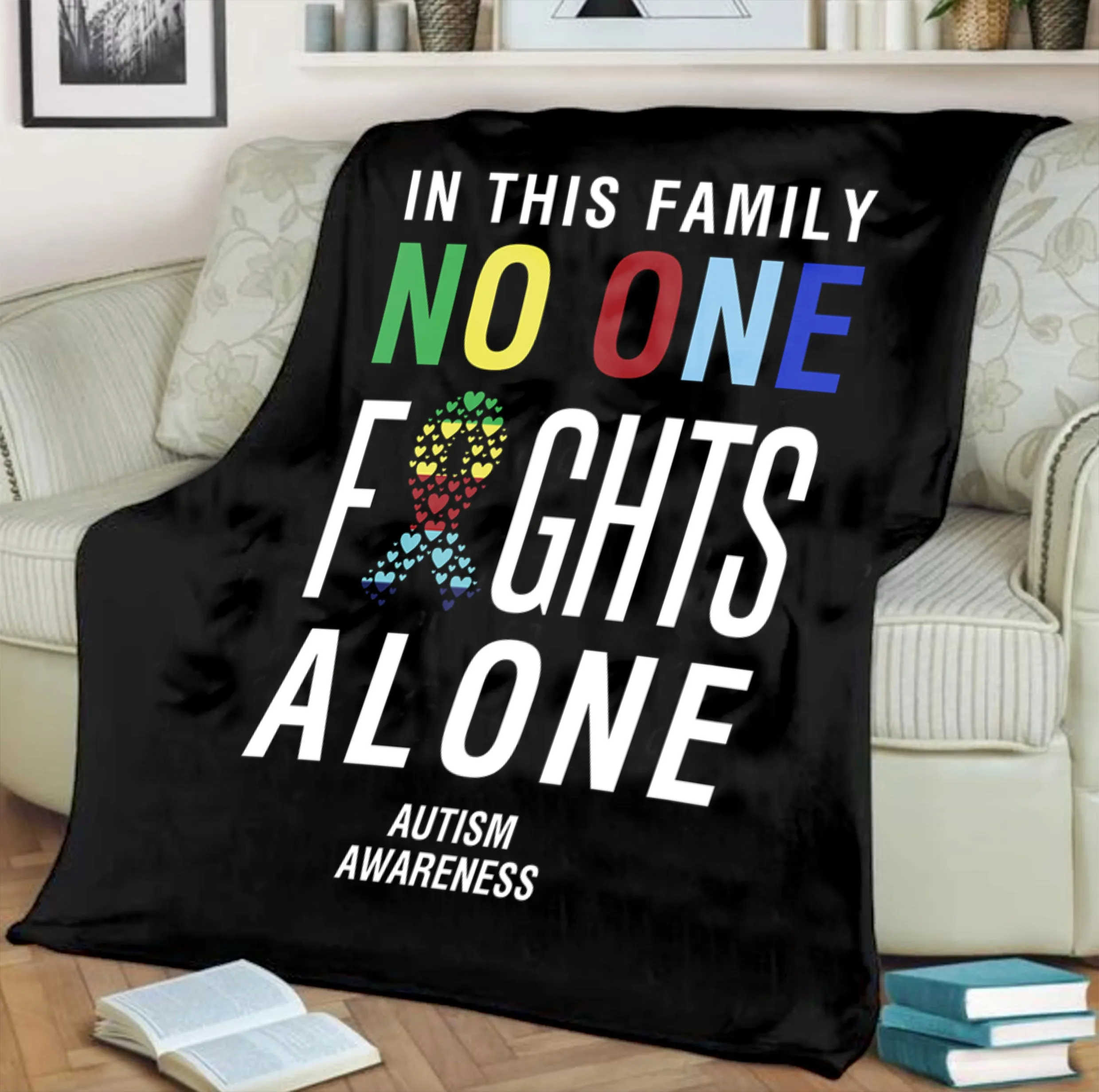 Autism Awareness Blanket