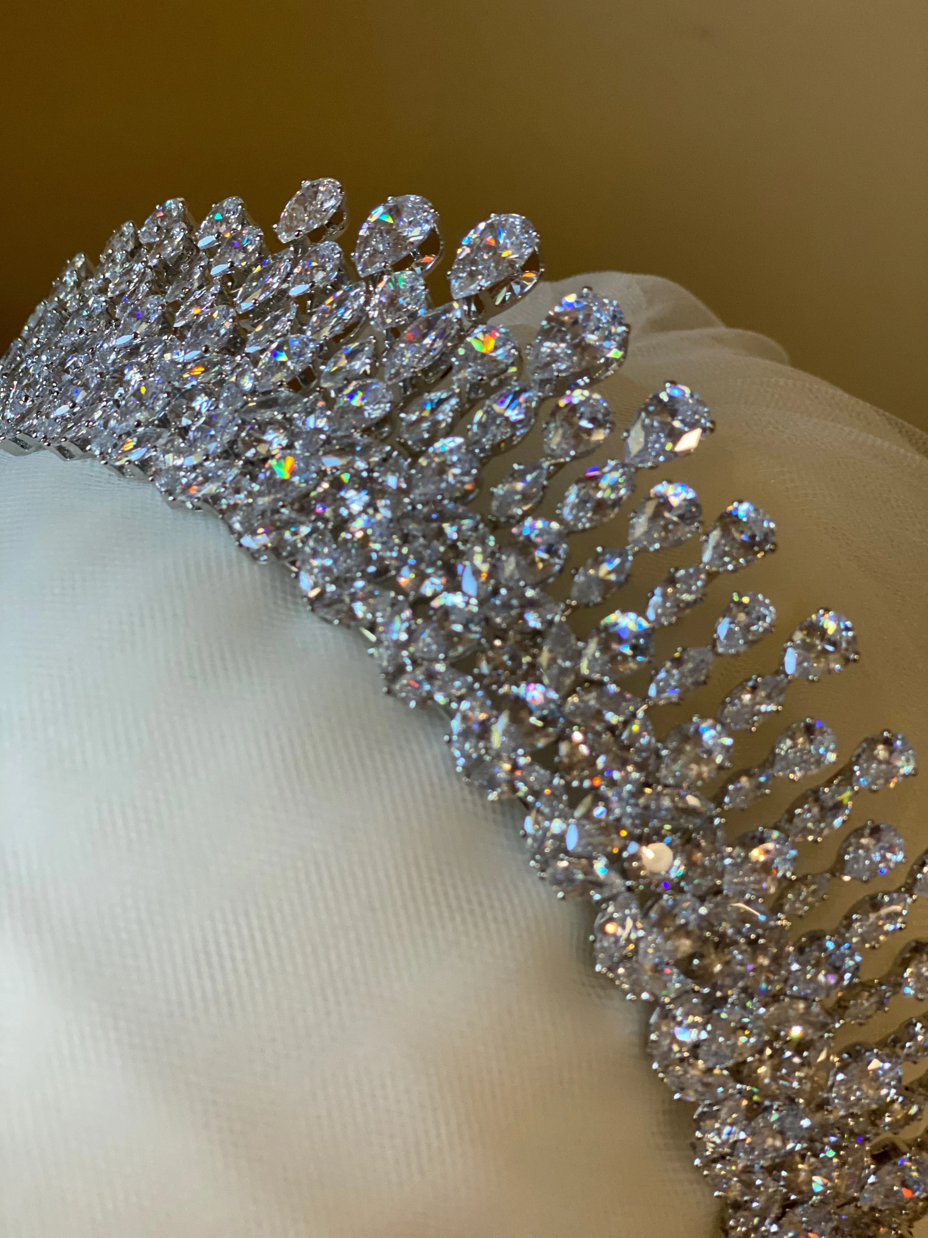 Diamond Drops Tiara