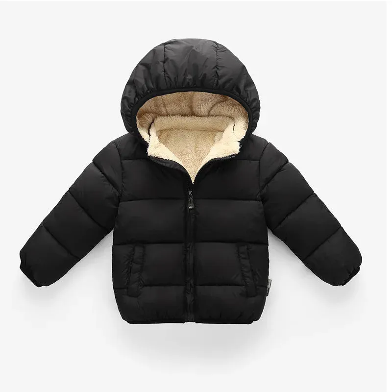 Fleece Lined Puffer Jacket