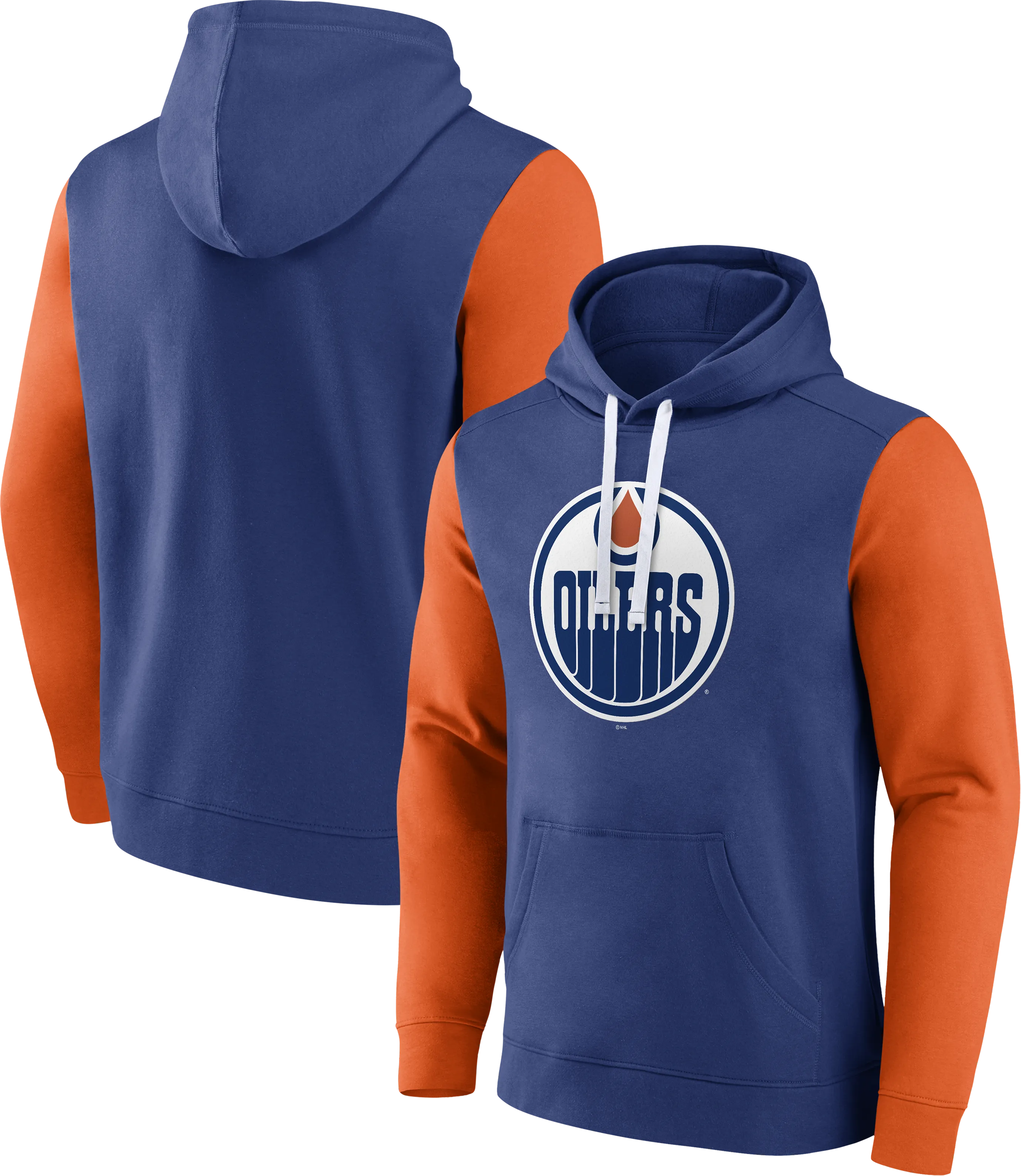 Men's Edmonton Oilers Cotton Fleece Hoodie