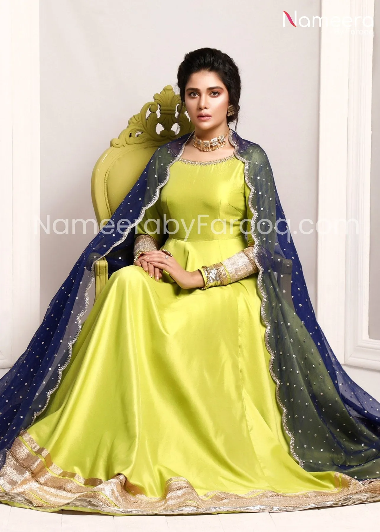Pakistani Maxi Dress For Wedding Wear 2021 #PN113