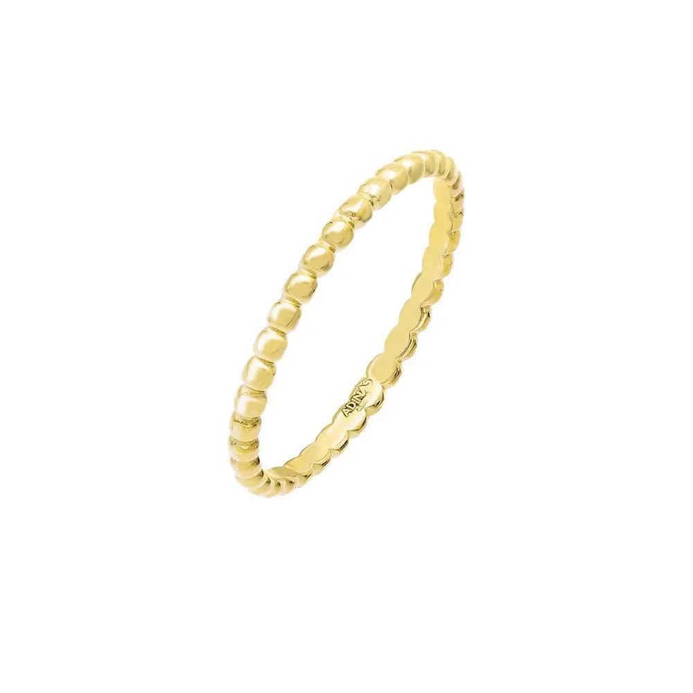 Thin Beaded Ring